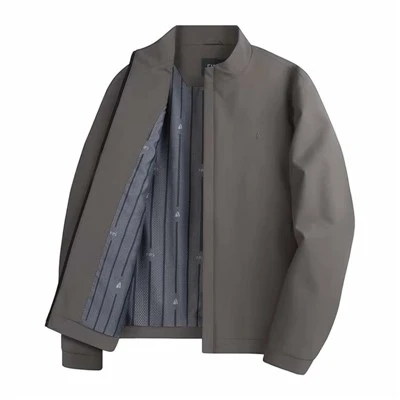 Mock Neck Casual -takki